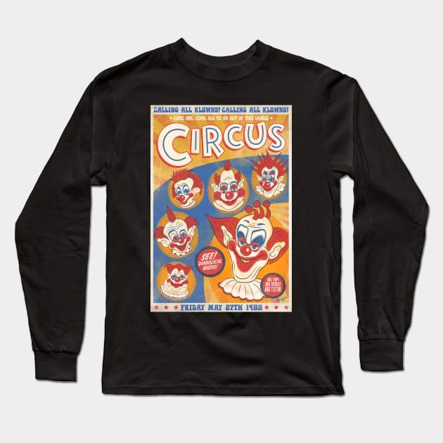 Killer Circus Long Sleeve T-Shirt by chrisraimoart